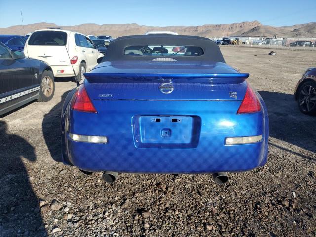 JN1AZ36A34T015000 - 2004 NISSAN 350Z ROADSTER BLUE photo 6