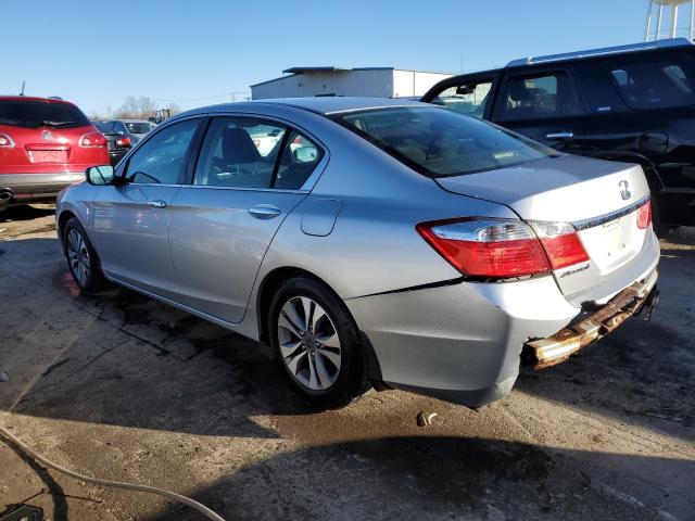 1HGCR2F35DA189553 - 2013 HONDA ACCORD LX SILVER photo 2