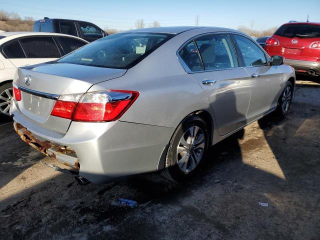 1HGCR2F35DA189553 - 2013 HONDA ACCORD LX SILVER photo 3