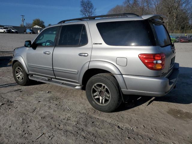 5TDBT48A03S168064 - 2003 TOYOTA SEQUOIA LIMITED SILVER photo 2