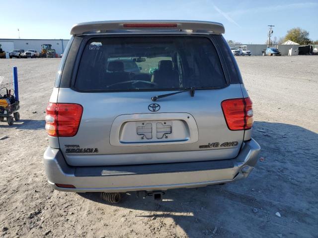 5TDBT48A03S168064 - 2003 TOYOTA SEQUOIA LIMITED SILVER photo 6