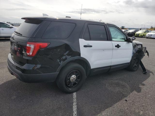 1FM5K8ARXHGC25066 - 2017 FORD EXPLORER POLICE INTERCEPTOR 黑色 照片 3