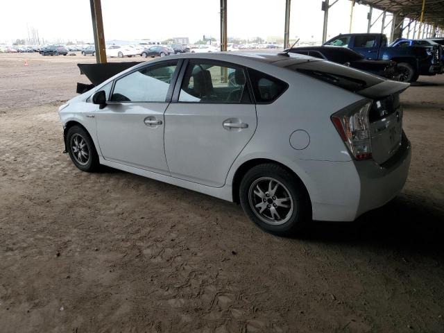 JTDKN3DU3A1300118 - 2010 TOYOTA PRIUS WHITE photo 2