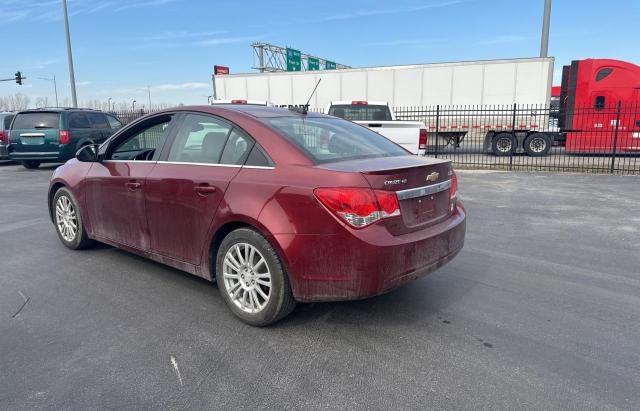 1G1PH5SBXF7291487 - 2015 CHEVROLET CRUZE ECO RED photo 3