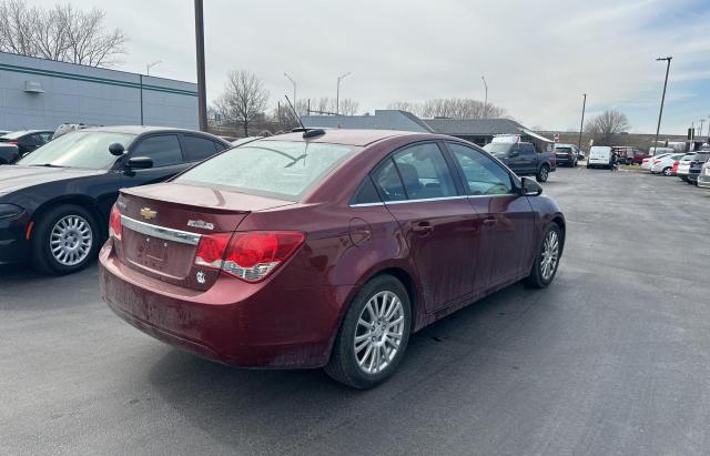 1G1PH5SBXF7291487 - 2015 CHEVROLET CRUZE ECO RED photo 4