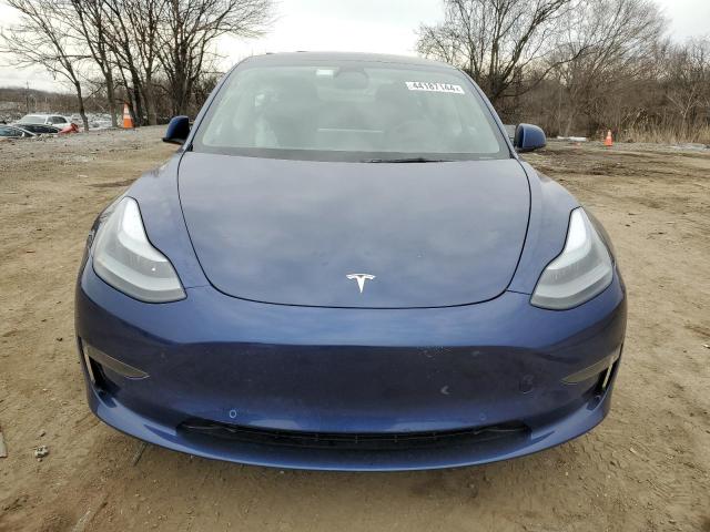 5YJ3E1EA4NF122424 - 2022 TESLA MODEL 3 BLUE photo 5