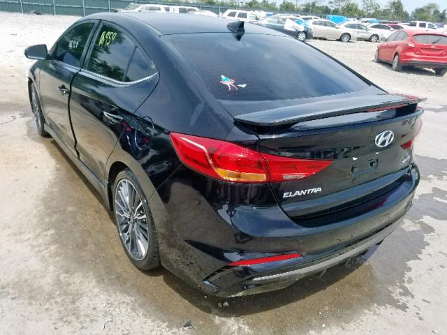 KMHD04LB9JU530334 - 2018 HYUNDAI ELANTRA SPORT  photo 3