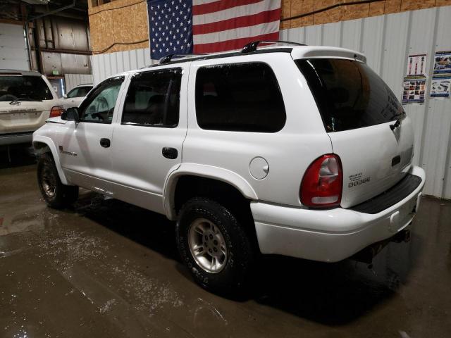 1B4HS28Y4XF623788 - 1999 DODGE DURANGO WHITE photo 2