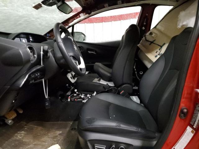 JTDKARFP2H3028889 - 2017 TOYOTA PRIUS PRIM 红色 照片 7