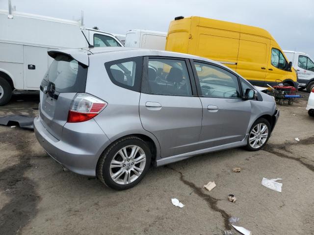 JHMGE87449S049371 - 2009 HONDA FIT SPORT SILVER photo 3