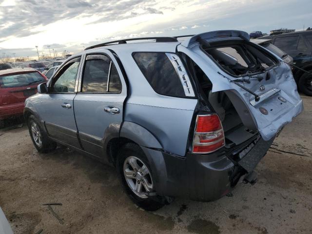 KNDJD736485797675 - 2008 KIA SORENTO EX BLUE photo 2