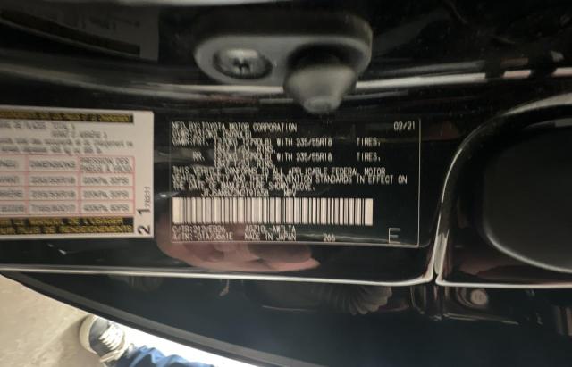 JTJSARBZ2M2191658 - 2021 LEXUS NX 300 BASE Czarny zdjęcie 10