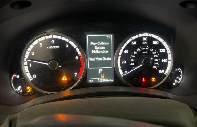 JTJSARBZ2M2191658 - 2021 LEXUS NX 300 BASE Czarny zdjęcie 8