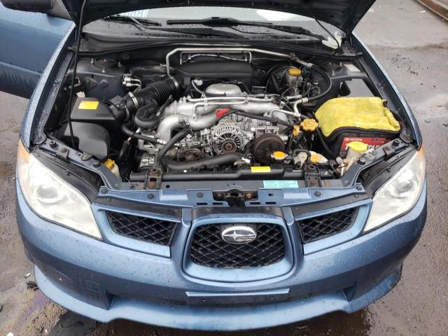 JF1GG61637H813494 - 2007 SUBARU IMPREZA 2.5I BLUE photo 11