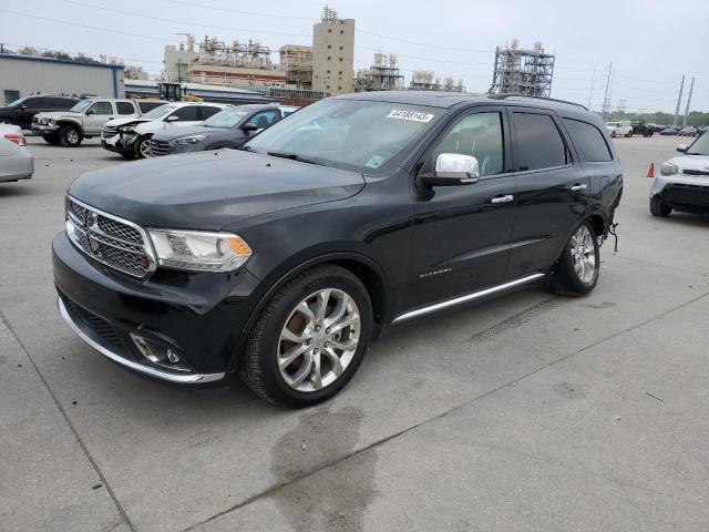 1C4RDHEG0HC703219 - 2017 DODGE DURANGO CITADEL BLACK photo 1