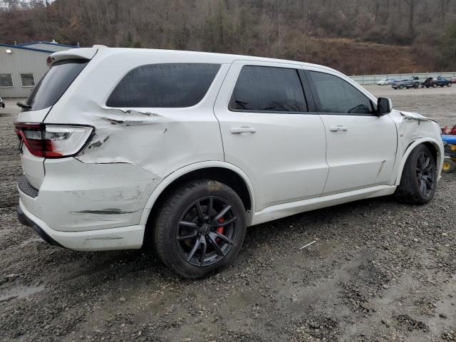 1C4SDJGJ5KC550524 - 2019 DODGE DURANGO SRT WHITE photo 3