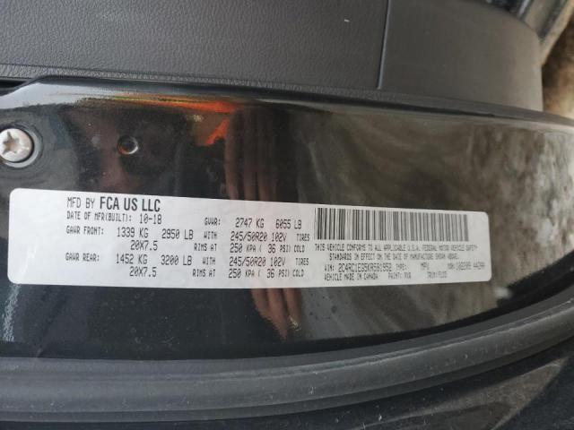 2C4RC1EG5KR581952 - 2019 CHRYSLER PACIFICA TOURING L PLUS BLACK photo 13