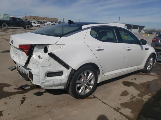 5XXGN4A70CG069678 - 2012 KIA OPTIMA EX WHITE photo 3