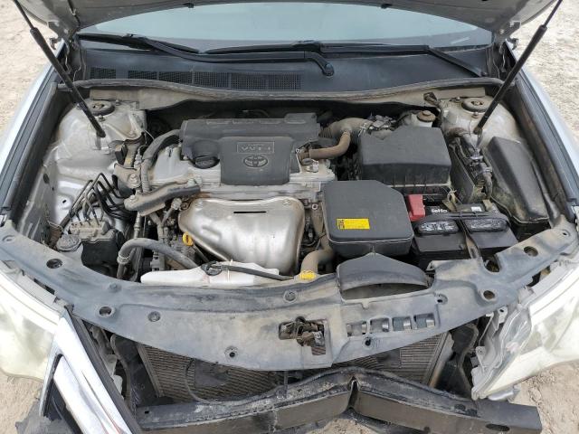 4T4BF1FK9CR174153 - 2012 TOYOTA CAMRY BASE SILVER photo 11