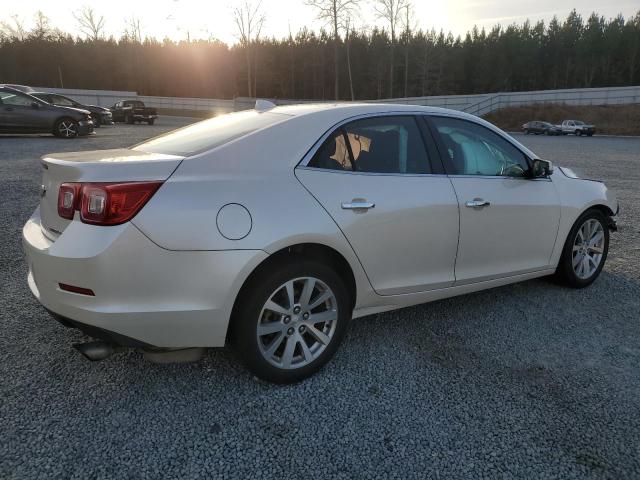 1G11H5SL2EU123129 - 2014 CHEVROLET MALIBU LTZ WHITE photo 3