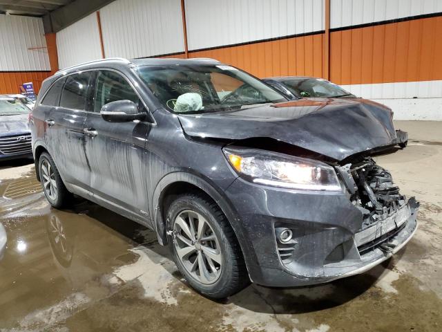5XYPHDA58KG492721 - 2019 KIA SORENTO EX Gris photo 4