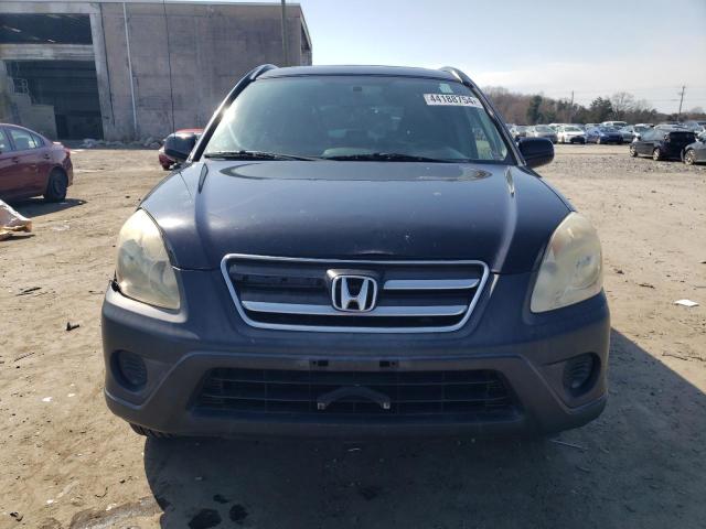 SHSRD78815U327829 - 2005 HONDA CR-V EX BLACK photo 5