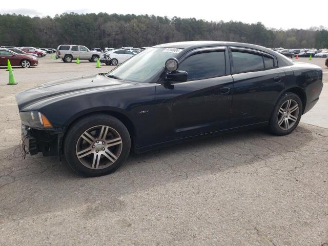 2C3CDXAT9EH187362 - 2014 DODGE CHARGER POLICE BLACK photo 1