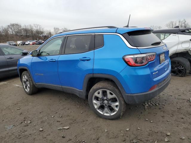 3C4NJDCB4MT520153 - 2021 JEEP COMPASS LIMITED BLUE photo 2