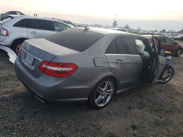 WDDHF5GB8BA355104 - 2011 MERCEDES-BENZ E 350 GRAY photo 3