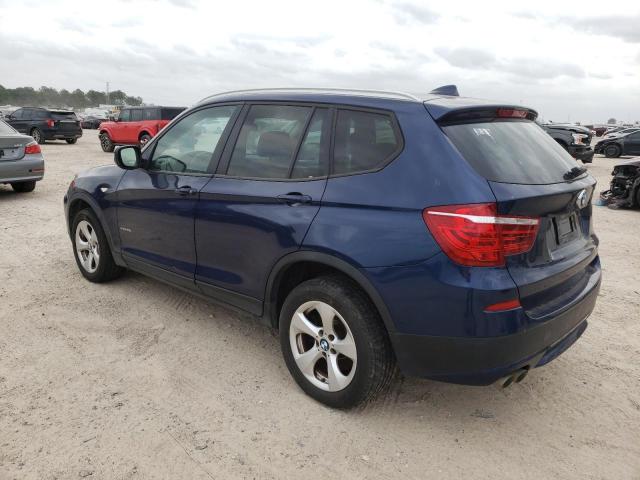 5UXWX5C54BL714501 - 2011 BMW X3 XDRIVE28I BLUE photo 2