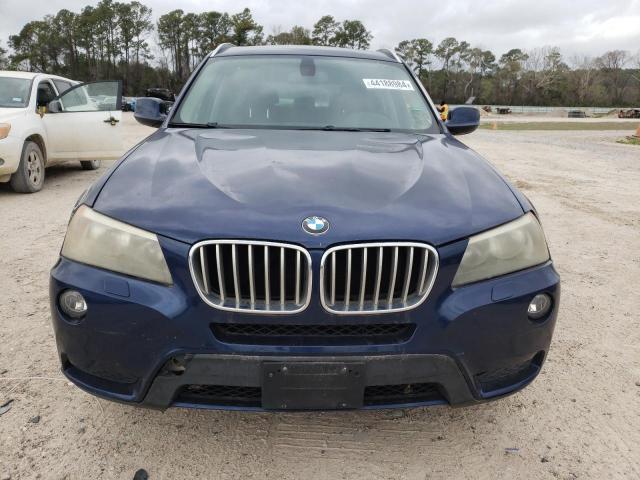 5UXWX5C54BL714501 - 2011 BMW X3 XDRIVE28I BLUE photo 5