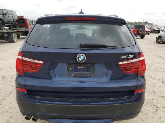 5UXWX5C54BL714501 - 2011 BMW X3 XDRIVE28I BLUE photo 6