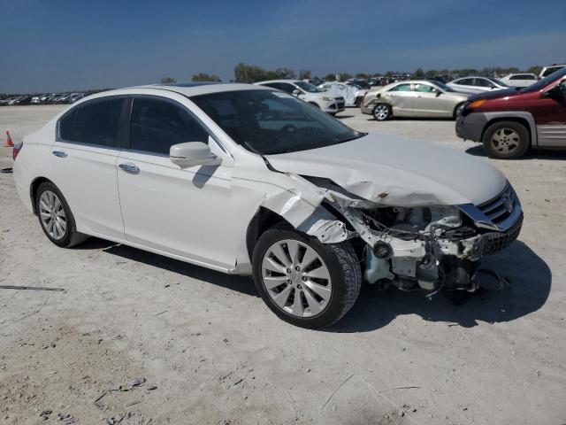 1HGCR2F84EA043738 - 2014 HONDA ACCORD EXL WHITE photo 4