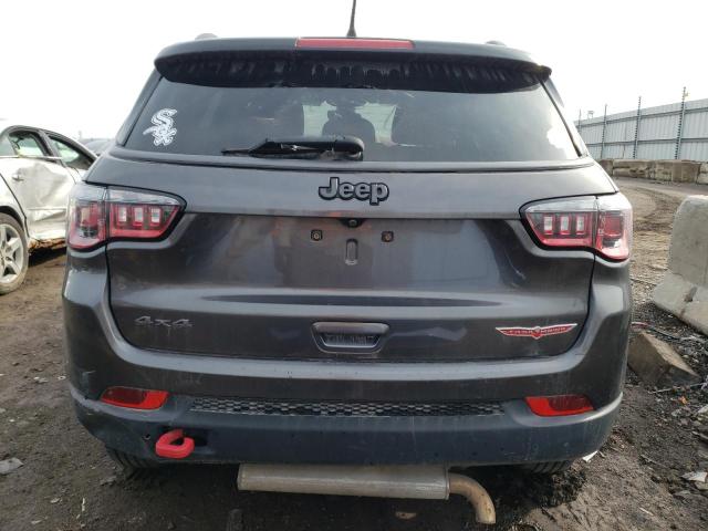 3C4NJDDB3KT739617 - 2019 JEEP COMPASS TRAILHAWK GRAY photo 6