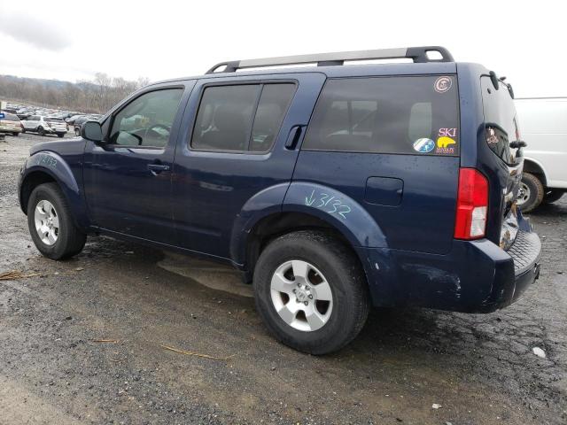 5N1AR18BX8C618809 - 2008 NISSAN PATHFINDER S 蓝色 照片 2