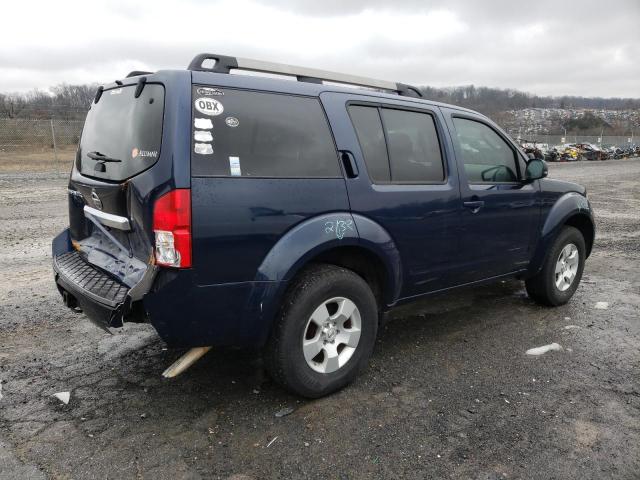 5N1AR18BX8C618809 - 2008 NISSAN PATHFINDER S 蓝色 照片 3