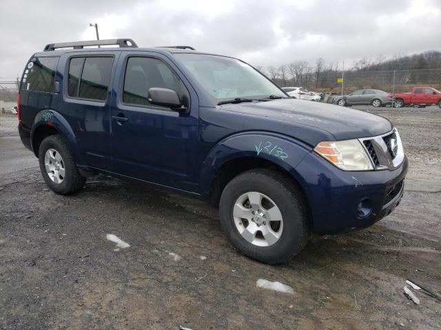 5N1AR18BX8C618809 - 2008 NISSAN PATHFINDER S 蓝色 照片 4