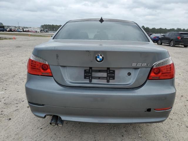 WBANU53568CT05430 - 2008 BMW 528 I GRAY photo 6