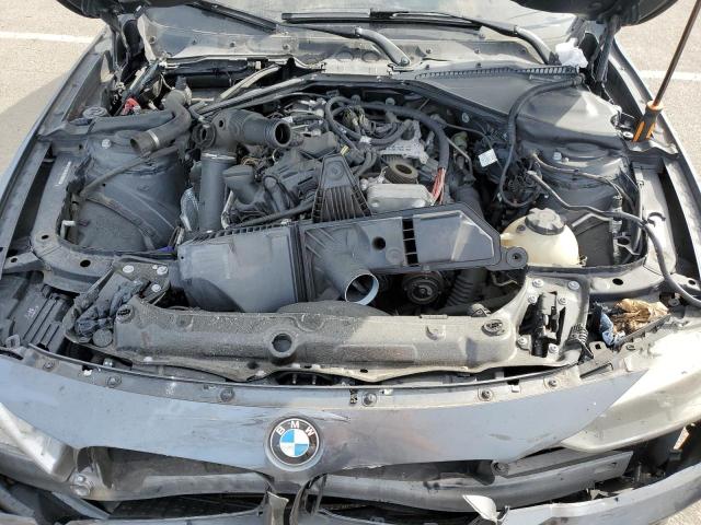 WBA3C1C52EK106153 - 2014 BMW 328 I SULEV GRAY photo 11