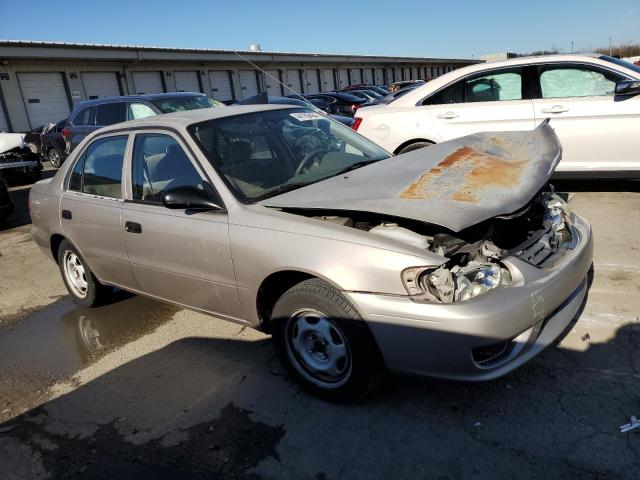 2T1BR12E91C489549 - 2001 TOYOTA COROLLA CE SILVER photo 4