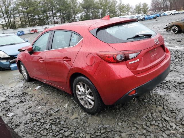 JM1BM1N70G1349432 - 2016 MAZDA 3 GRAND TOURING RED photo 2