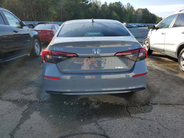 2HGFE1F98NH305936 - 2022 HONDA CIVIC TOURING GRAY photo 6