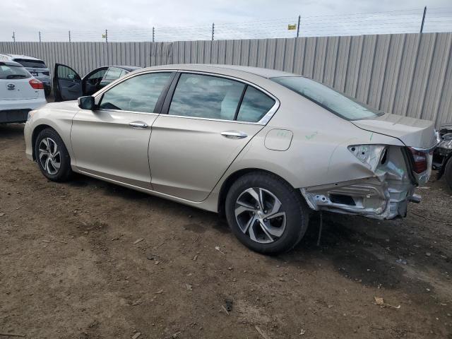 1HGCR2F33HA008116 - 2017 HONDA ACCORD LX TAN photo 2