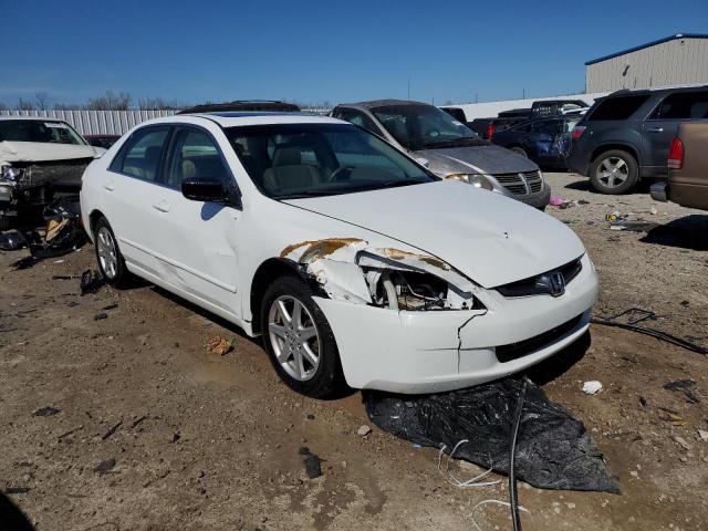 1HGCM66554A052507 - 2004 HONDA ACCORD EX WHITE photo 4