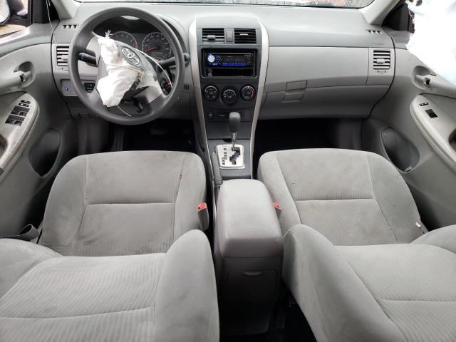 1NXBU4EE4AZ182753 - 2010 TOYOTA COROLLA BASE SILVER photo 8