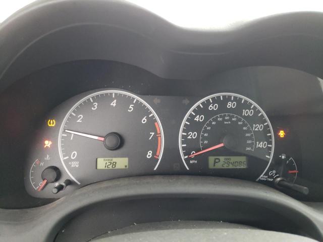 1NXBU4EE4AZ182753 - 2010 TOYOTA COROLLA BASE SILVER photo 9