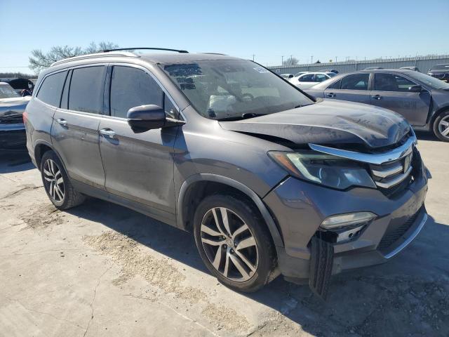 5FNYF5H9XHB014809 - 2017 HONDA PILOT TOURING GRAY photo 4