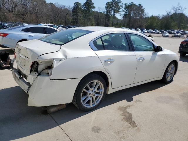 1N4AA51E59C820763 - 2009 NISSAN MAXIMA S WHITE photo 3