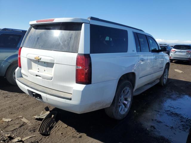 1GNSKJKCXFR631978 - 2015 CHEVROLET SUBURBAN K1500 LT WHITE photo 3