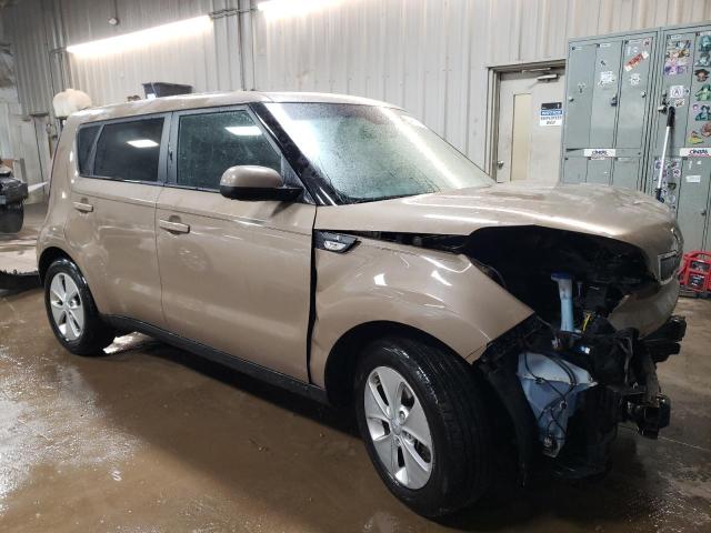 KNDJN2A29E7026211 - 2014 KIA SOUL TAN photo 4